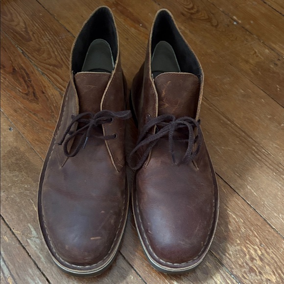Clark’s Men’s Bushacre Chukka Boot Brown Size 9 - Picture 2 of 9